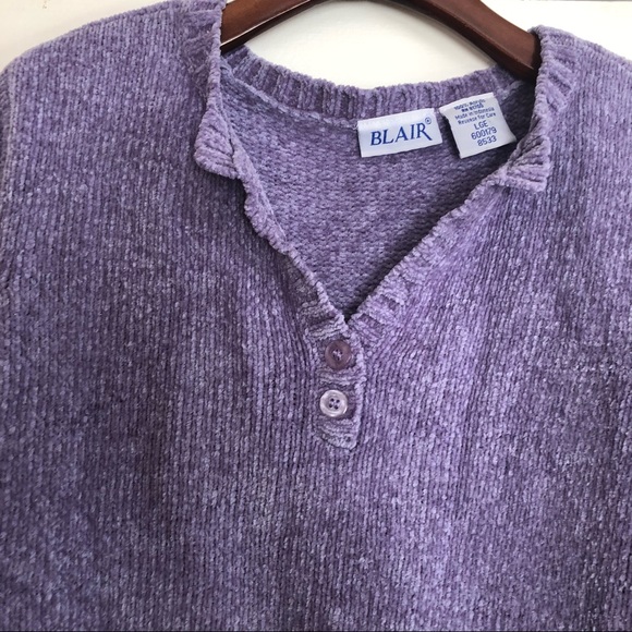 Vintage Lavender Sweater, Blair, Size L - Picture 4 of 12